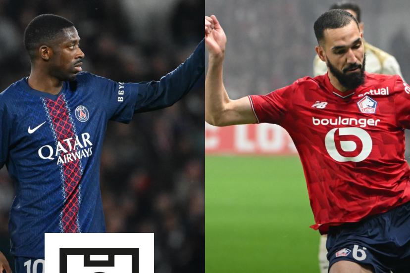Дембеле, Балогун, Бенталеб и другие: Лилль лидирует в символической сборной 28-го тура Лиги 1